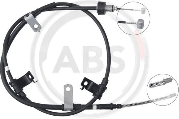 Cable Pull, parking brake K17470