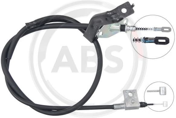 Cable Pull, parking brake K17457