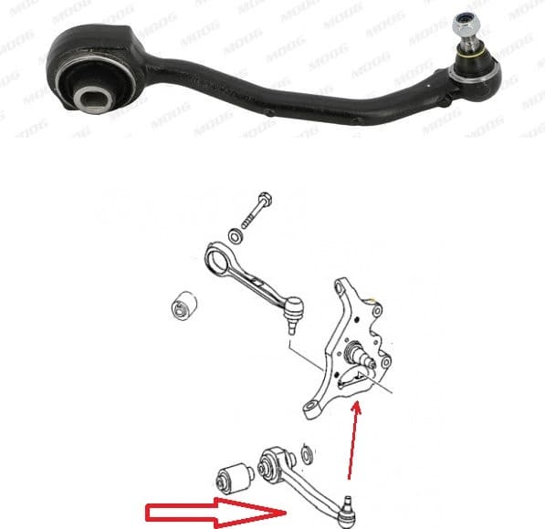 Arm front suspension ME-TC-0987