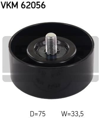 Deflection/Guide Pulley, V-ribbed belt VKM 62056