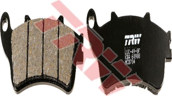 Brake Pad Set, disc brake Organic Allround MCB704