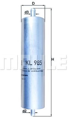 Filter diesel fuel KL1102