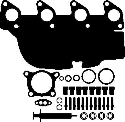 Turbocharger mounting kit 299.681