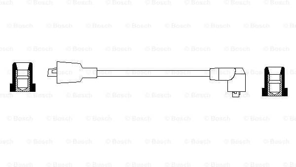 Ignition cable single 0986356046 - image 5