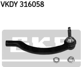 Tie rod end VKDY 316058