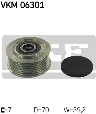 Alternator Freewheel Clutch VKM06301