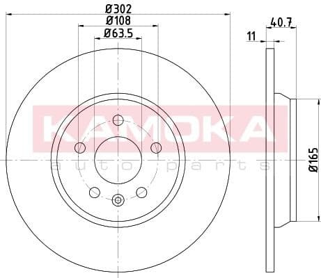 Brake discs kit rear, (2pcs) 103176 - image 5
