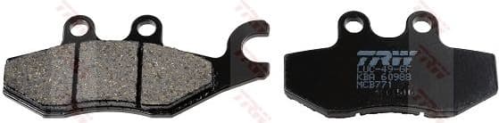 Brake Pad Set, disc brake Organic Allround MCB771