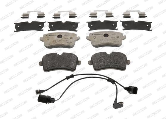 Brake pads rear, Top Quality FDB4393