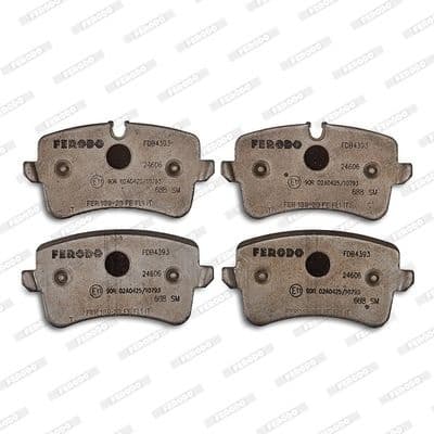 Brake pads rear, Top Quality FDB4393 - image 5