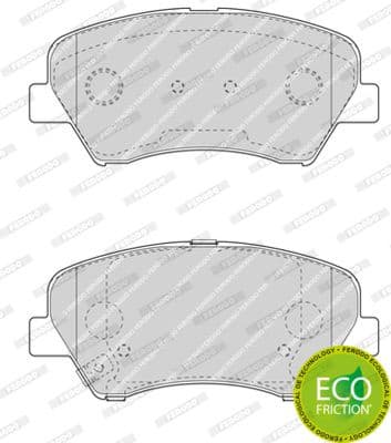 Brake pads front, Top Quality FDB4613 - image 2