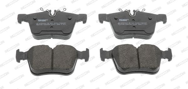 Brake pads rear, Top Quality FDB4487