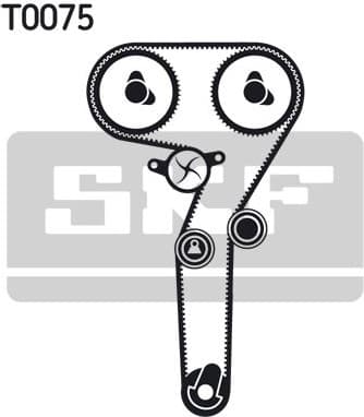 Water Pump & Timing Belt Kit VKMC05124 - image 2