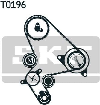 Water Pump & Timing Belt Kit VKMC03265 - image 2