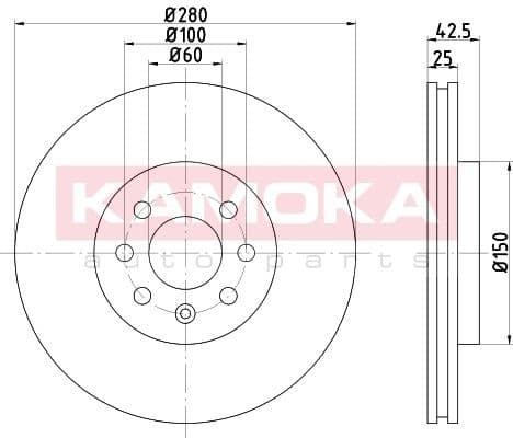 Brake Disc 103254