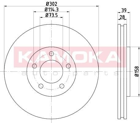 Brake Disc 103269