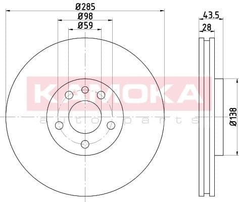 Brake Disc 103268