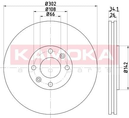 Brake Disc 103261