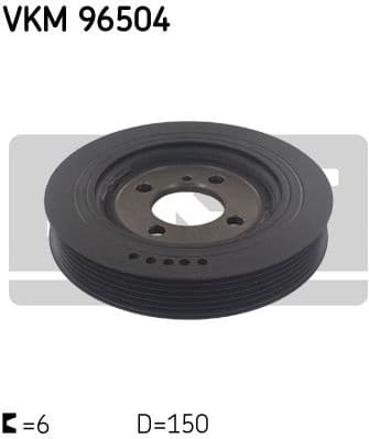 Belt Pulley, crankshaft VKM96504