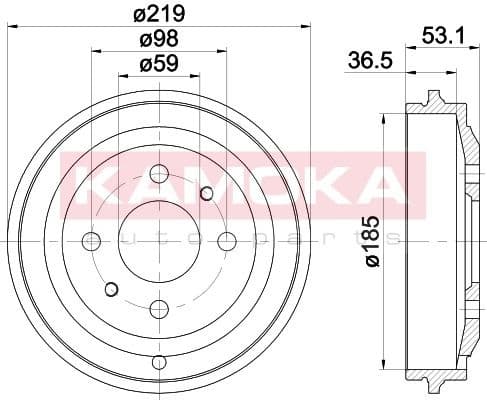 Brake Drum 104007