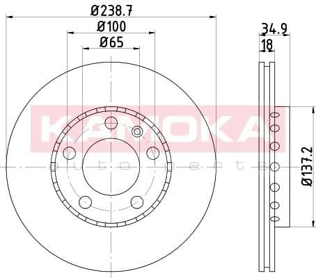 Brake Disc 103205
