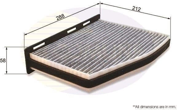 Filter, cabin air EKF388A