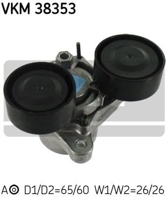 Belt Tensioner, V-ribbed belt VKM38353