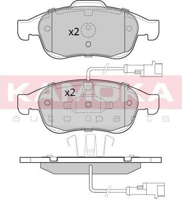 Brake Pad Set, disc brake JQ101281