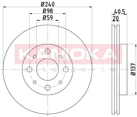 Brake Disc 103215
