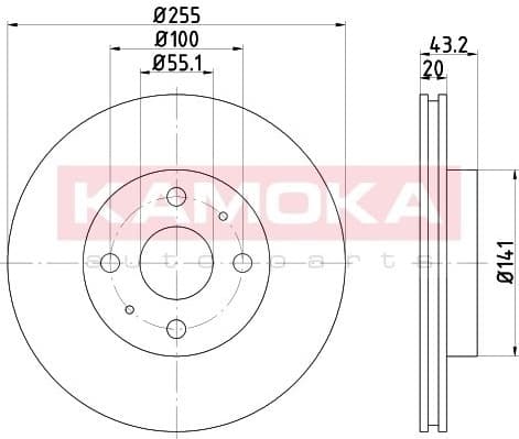 Brake Disc 103214
