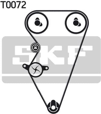 Water Pump & Timing Belt Kit VKMC07310 - image 2