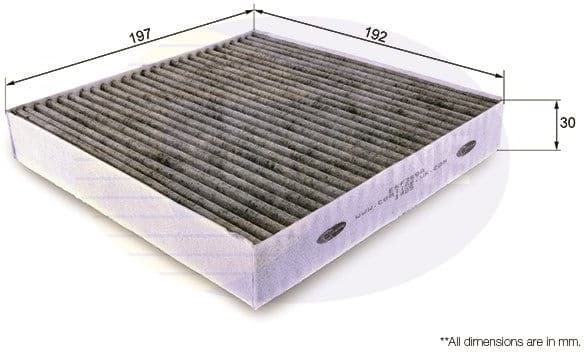 Filter, cabin air EKF359A