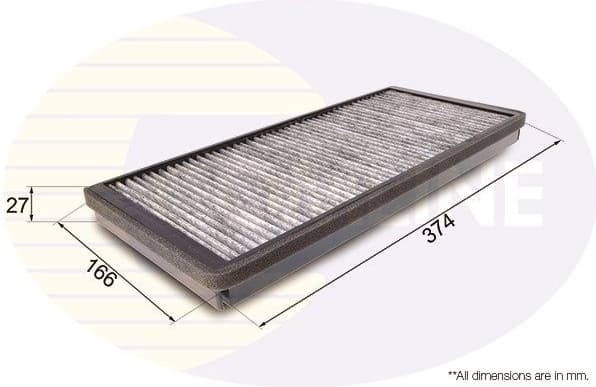 Filter, cabin air EKF248A