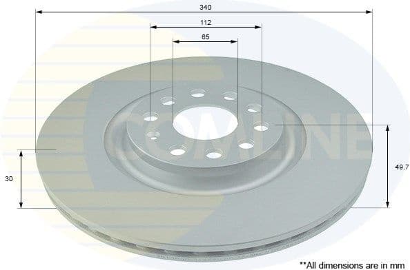 Brake Disc COATED ADC1498V