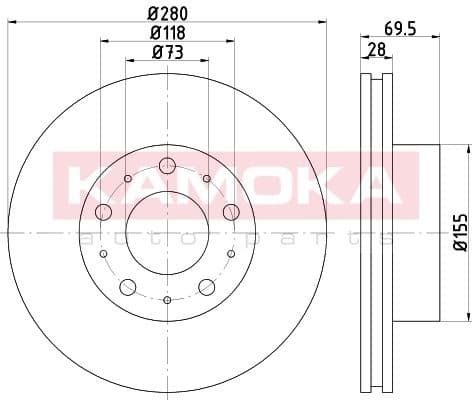 Brake Disc 103139
