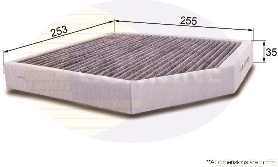 Filter, cabin air EKF327A