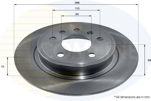 Brake Disc ADC1160