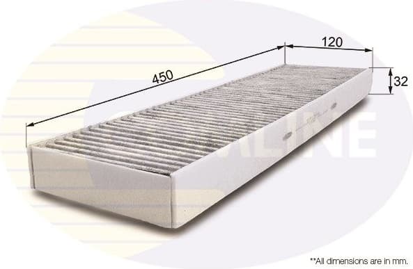 Filter, cabin air EKF180A