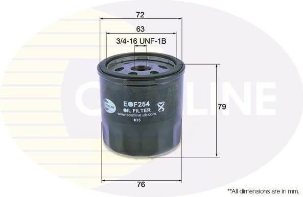 Filter oil EOF254