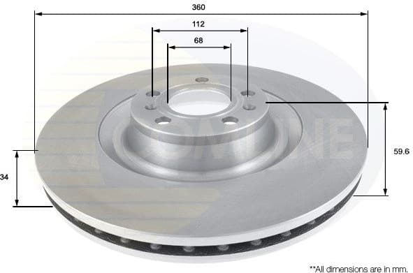 Brake Disc ADC2607V