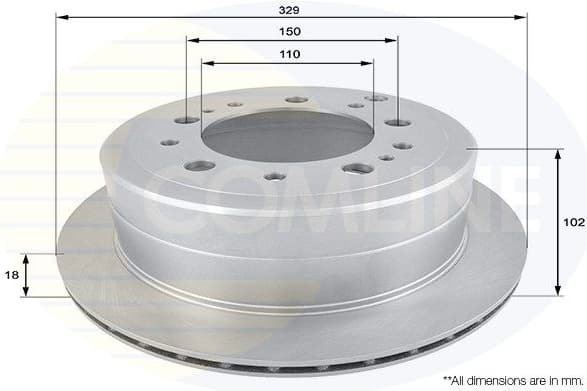 Brake Disc ADC0183V