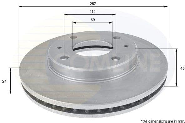 Brake Disc ADC1035V