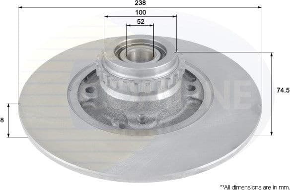 Brake Disc ADC3004