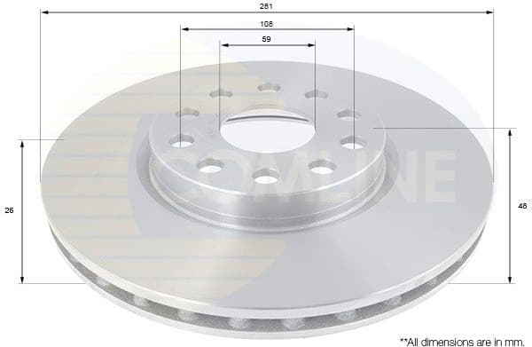 Brake Disc ADC1824V