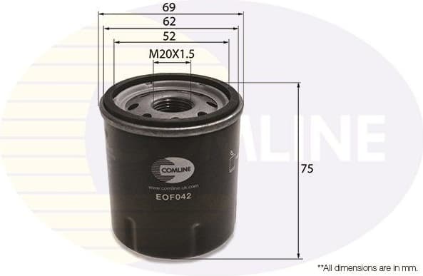 Oil Filter EOF042