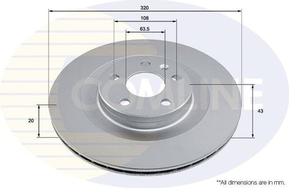 Brake Disc COATED ADC2924V