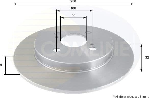 Brake Disc COATED ADC01127