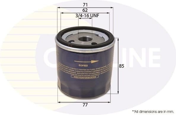 Oil Filter EOF022