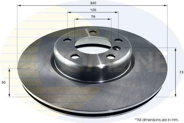 Brake Disc COATED ADC1785V