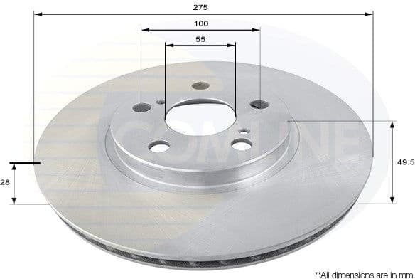 Brake Disc ADC0154V